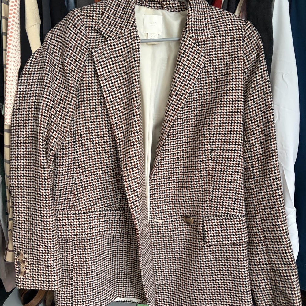 Houndstooth Blazer